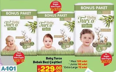 BABY TURCO BEBEK BEZİ BABY TURCO BEBEK BEZİ